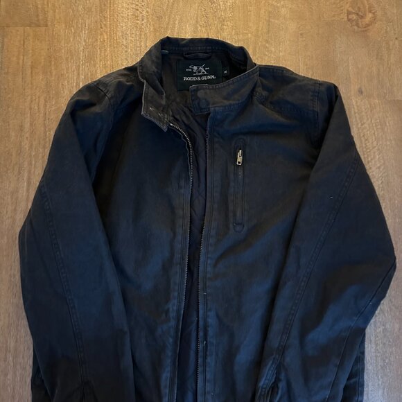 Rodd & Gunn Men’s Medium Heavy Duty Black Jacket, Great Condition - Picture 5 of 13